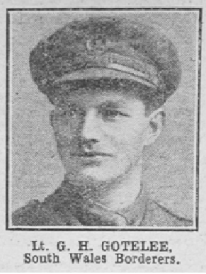 Captain GEOFFREY HARRIS GOTELEE