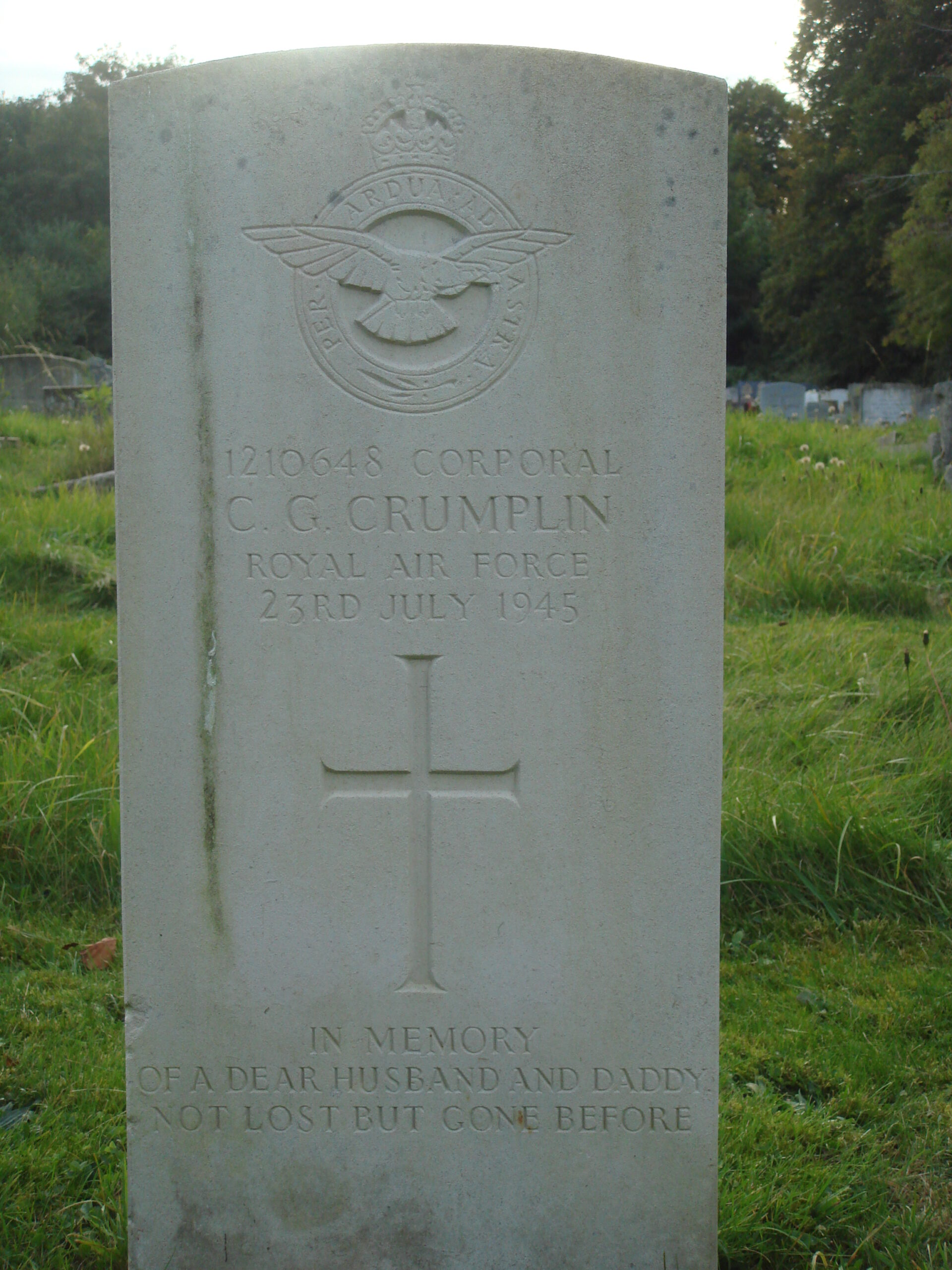 Lance Corporal CYRILL GORDON CRUMPLIN